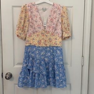 Jun & Ivy NWT Floral Mini Dress